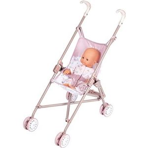 Smoby - Baby Nurse – buggy – voor poppen en poppen – opvouwbaar – stof wasbaar – 220407