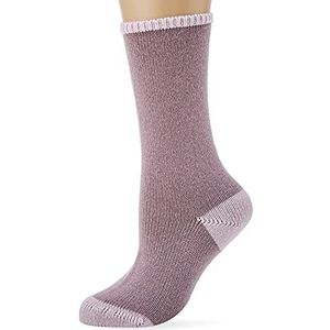 FALKE Sokken nr. 1 kasjmier dames zwart grijs vele andere kleuren versterkte sokken zonder patroon ademend warm dun effen hoge kwaliteit 1 paar, paars (Dusty Lilac 6854)
