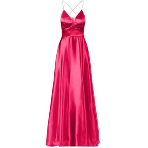 Apart Robe de soirée avec élastique Fuchsia Taille 40, fuchsia, 42