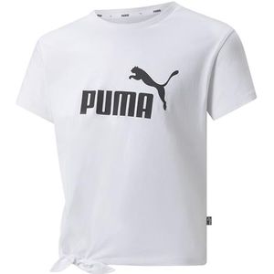 PUMA ESS Logo Knotted Tee G T-shirt voor meisjes