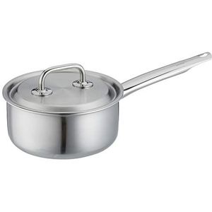 Spring Brigade Premium steelpan 16 cm - roestvrij staal - geschikt voor inductie - 5-laags materiaal - 1,4 liter inhoud