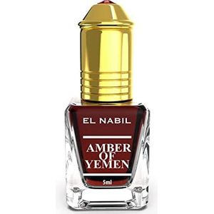 El Nabil Amber Of Yemen Parfum Extract, Roll-On, 5 ml