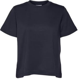 VERO MODA Vmnaima Ss T-shirt à col rond VMA Noos pour femme, Seaborne, M