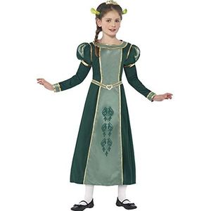 Smiffys Licenciado Oficialmente Shrek-kostuum Princess Fiona, groen, met jurk, diadeem en oren