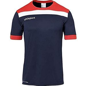 uhlsport Uniseks kindershirt Open 23, marineblauw/rood/wit