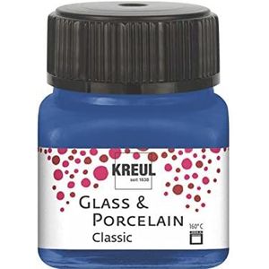 KREUL - 640814 glas en porselein, kobaltblauw, 20 ml