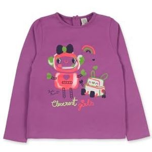 Tuc Tuc T-shirt Tricot Fille Couleur Rose Collection Robot Maker, rose, 8 ans