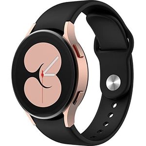 BRLYYO Samsung Galaxy Watch 5 40 mm 44 mm 20 mm siliconen armband voor Galaxy Watch 4 Classic / Galaxy Watch 3 41 mm / Galaxy Watch 5 Pro, rubber