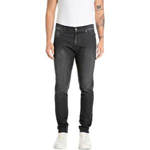 Replay Mickym Powerstretch Denim Jeans voor heren, Donkergrijs 097, Taille 29 / lengte 30