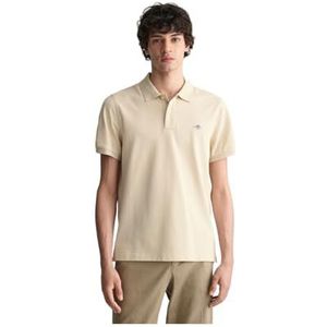 Polo GANT Men Ruggers Ss Silky Beige