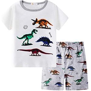 Little Hand Dinosaurus pyjamaset voor jongens, Dinosaurussen