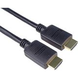 PremiumCord HDMI 2.0b-kabel gecertificeerd 4K High Speed M/M 18Gbps met ethernet, compatibel met 4K @ 60Hz video, Deep Color, 3D, ARC, HDR, Dolby TrueHD, vergulde stekkers, zwart, 5 m