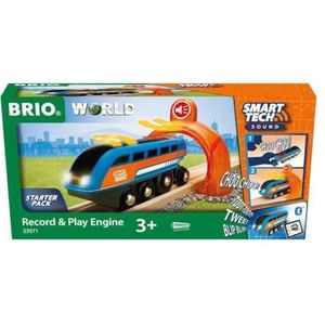 BRIO Smart Tech Sound Record & Play-locomotief - 33971