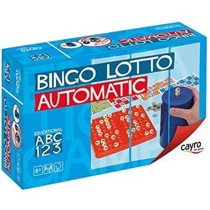 Bingo - 90 Ballen - Compact Bingosysteem met Kaarten en Aflegbord - Reisbingo