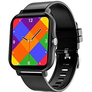 MASKJET Smartwatch voor dames en heren, voor het ontvangen van oproepen, 1,69 inch, met oproepbeantwoording, slaaphartslag, voor Android-telefoon, compatibel met iPhone