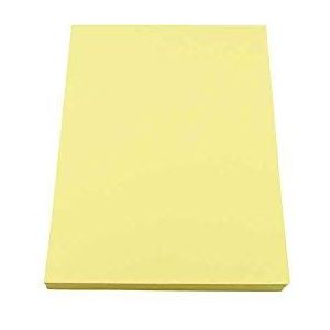 House of Card & Paper A4, 220 g/m², gekleurd karton, geel (100 vellen)