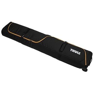 Thule Roundtrip Ski-tas met wieltjes, 175 cm, zwart/hout