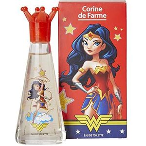 Corine de Farme - Wonder Woman DC Comics Eau de Toilette - parfum voor kinderen vanaf 3 jaar - Clean Beauty formule - biedt een uniek moment aan plezier en frisheid