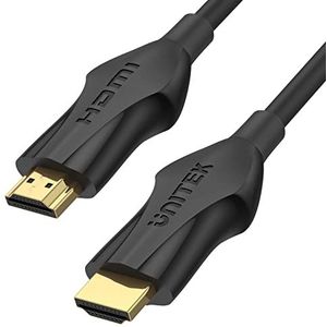 Unitek HDMI 2.1-kabel 8K @ 120Hz C11060BK-1M / doorvocht: 48Gbps / toepassing: Audio - Video / 8K Ultra High Speed HDMI 2.1 / HDCP 2.3, EDID, ALLM, QMS, QFT, 3D, VR, Dynamic HDR, eARC, VRR