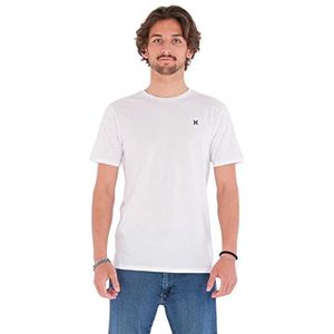 Hurley H20-dri Icon T-shirt voor heren, Wit.