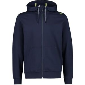 CMP Stretch fleece sweatshirt voor heren met fleece jas, b.blue-zuur