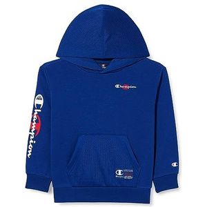 Champion Legacy Basketball B Ultralight Powerblend Fleece Hoodie Unisex, Blu College