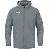 JAKO Team 2.0 Uniseks all-weather jas, steengrijs, XL