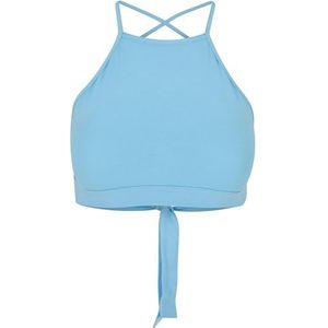 Urban Classics Driehoekige damestop Caraco dames, Baltisch blauw
