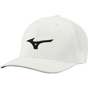 Mizuno Tour Vent verstelbare pet wit/zwart OSFA