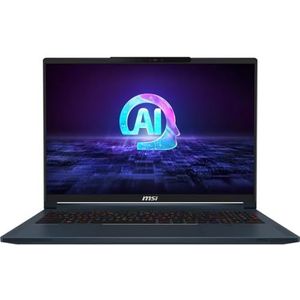 MSI Stealth 16 AI Studio A1VFG-039-16 inch QHD 240Hz display, Intel Core Ultra 7 155H, 32 GB DDR5 RAM, 1 TB GB SSD, NVIDIA