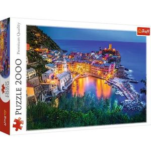 Trefl Vernazza in de schemering - puzzel (2000 stukjes)