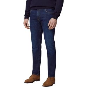 Hackett London Denim wassen vintage jeans heren, Blauw (blauwe denim).