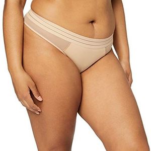 Maison lejaby - Tanga van lycra Nufit voor dames, Beige