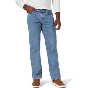 Wrangler Authentics Heren Jeans Heren Big & Tall Classic Relaxed Fit, Light Stonewash Flex