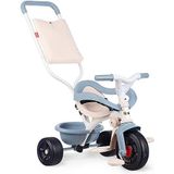 SMOBY Be Fun Comfort driewieler voor kinderen, metalen frame, blauw