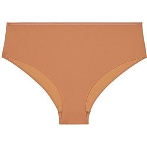 Savage X Fenty Microfiber Cheeky, damesshorties, Tobacco Nude (Brown), 2 Stuk, Tobacco Nude (bruin)