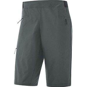 GORE WEAR Explore damesshorts, Gore Selected Fabrics, 34, zwart, Urban Grey