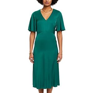 ESPRIT Collection 033EO1E324 Damesjurk, Emerald Groen