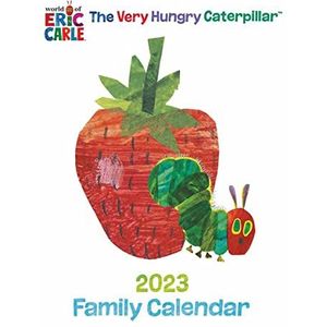 Portico Designs Wandkalender 2023 (familiekalender Hungry Caterpillar A3 D23073)