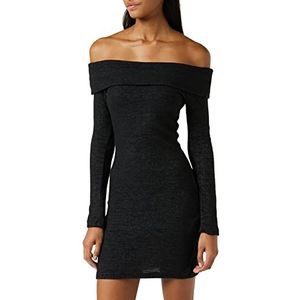 Trendyol Mini Bodycon Fitted Dress, jurk,, SCHWARZ