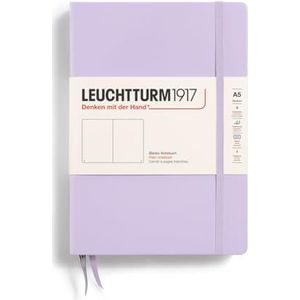 LEUCHTTURM1917 365480 - notitieboek Medium, A5, hardcover, 251 genummerde pagina's, lila