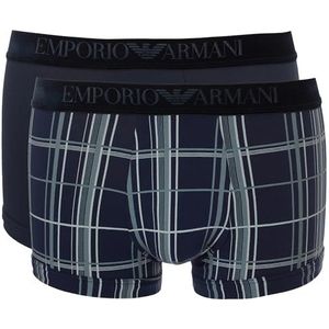 Emporio Armani boxershorts voor heren, Stampa Scozzes/Marine