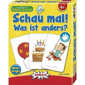 Schau mal! (kaartspel): Wat is anders? Op de kleuterschool naar kinderspel van de jaren 2015