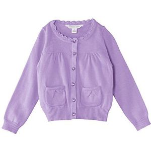 Pumpkin Patch Cardi vest voor meisjes met lange mouwen, violet (amethist orchid)