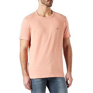 Tommy Hilfiger heren t-shirt katoen linnen, guava