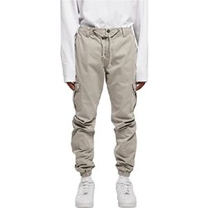 Urban Classics cargo joggingbroek heren, Grijze wolf