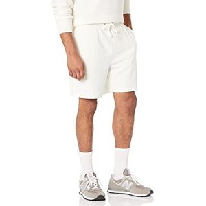 Amazon Essentials Short léger en tissu bouclette pour homme (disponible en grande taille large), blanc coquille d'œuf, taille XL