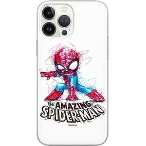 ERT GROUP Coque de téléphone portable pour Iphone XR Original et sous licence officielle Marvel motif Spider Man 021 parfaitement adapté à la forme du téléphone portable, coque en TPU