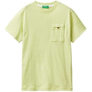 United Colors of Benetton T-shirt voor jongens, Giallo Lime 079