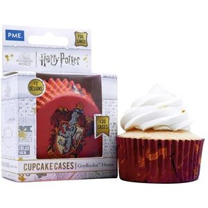 PME Harry Potter Gryffindor 30 stuks cupcakevormen met aluminium coating